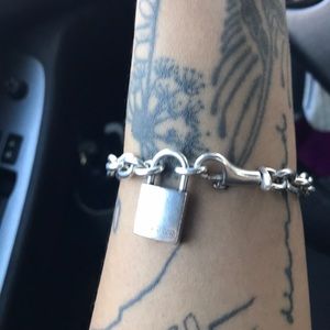 .925 Coach Vintage Chain bracelet